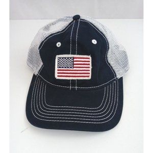 USA  American Flag Patriotic Mesh Back Adjustable Baseball Cap